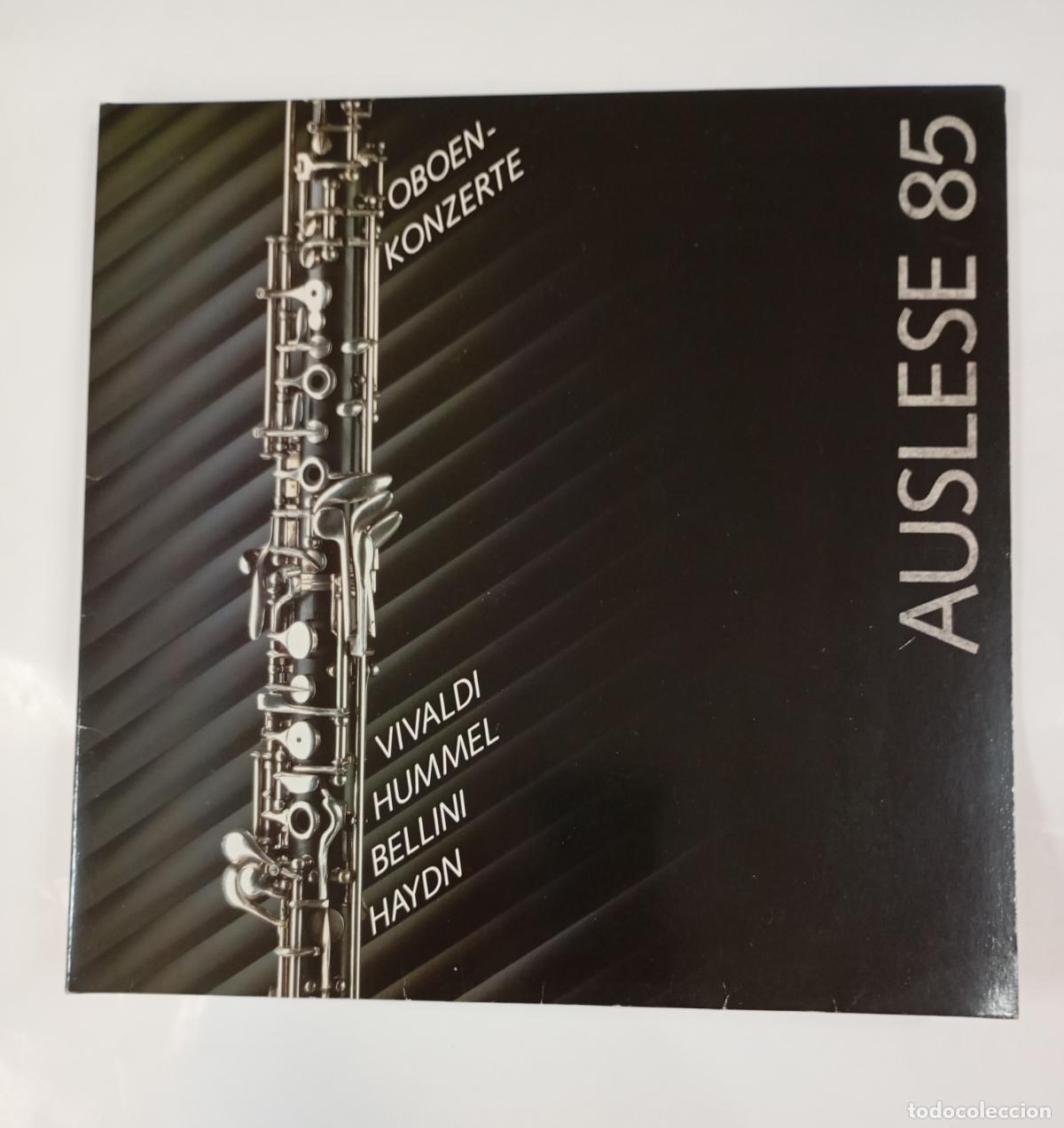 Discos de vinilo: AUSLESE '85. OBOEN KONZERTE. LP. TDKLP