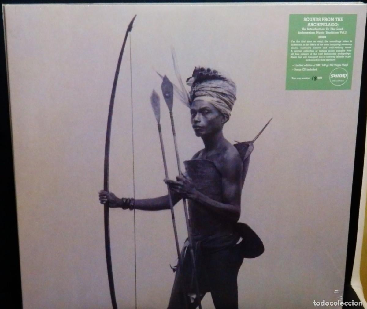 Discos de vinilo: LP Vinilo 500 Copias + CD * Sounds From The Archipelago Indonesian Music Tradition Vol 2 Sellado