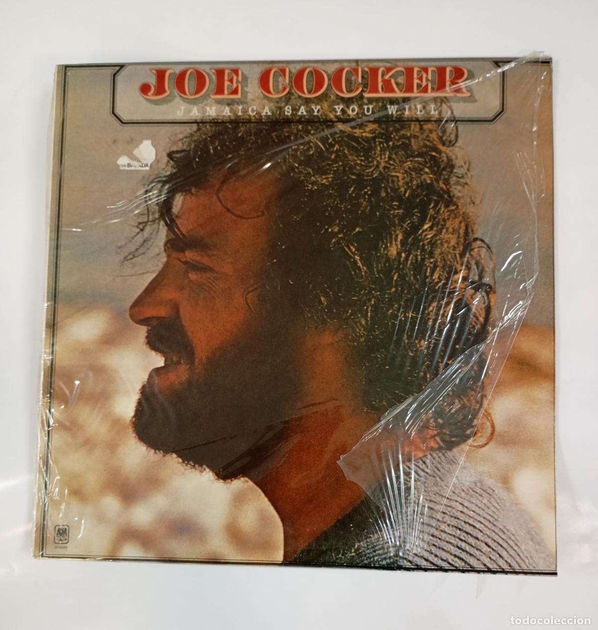Discos de vinilo: JOE COCKER - JAMAICA SAY YOU WILL - LP. TDKLP