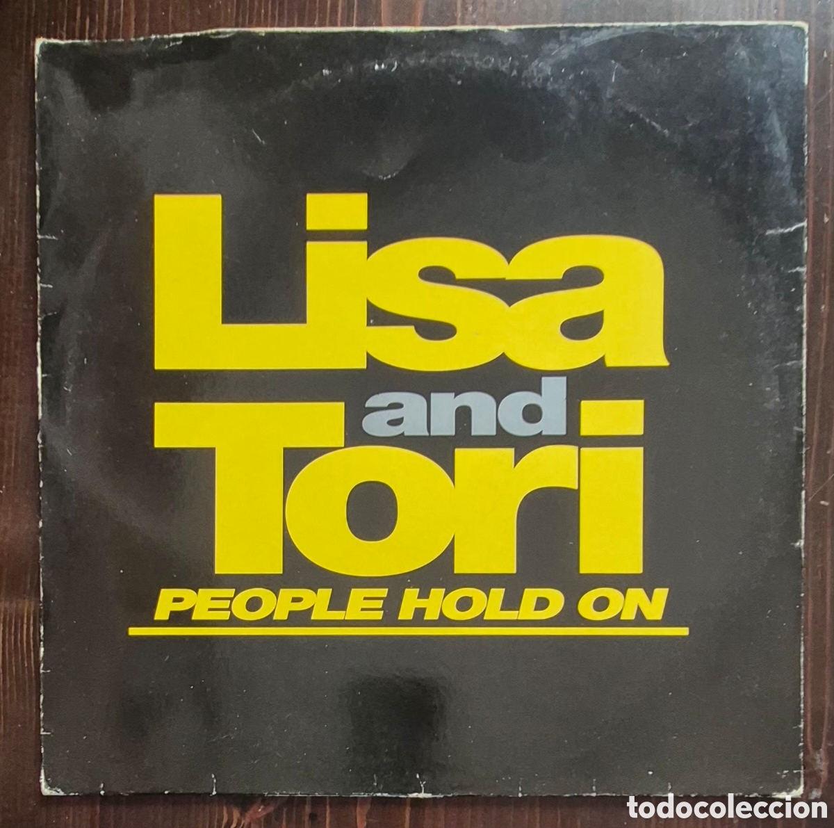 Discos de vinilo: MAXI - LISA & TORI - PEOPLE HOLD ON - 1997 ESPA&Ntilde;A (HOUSE)