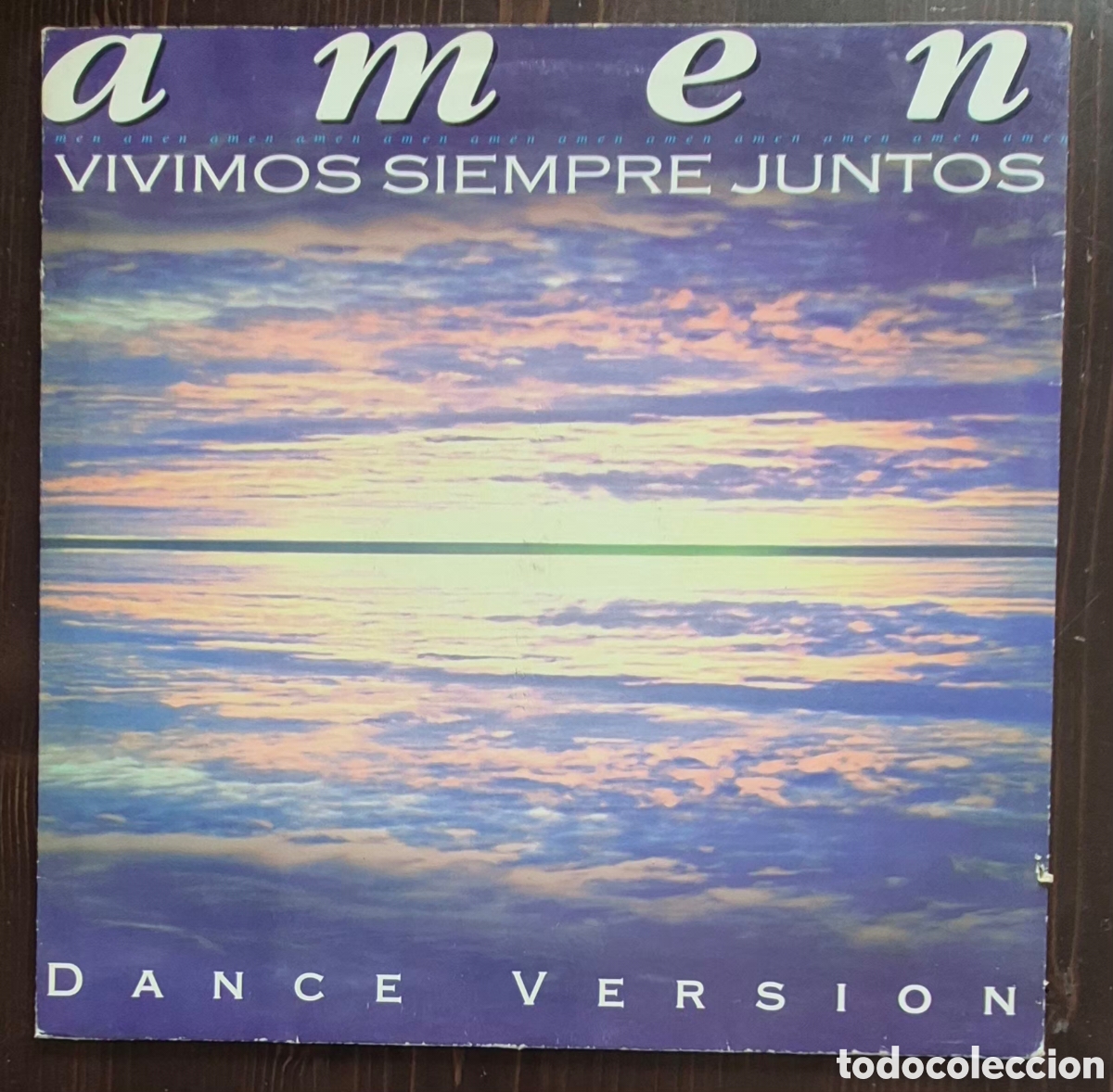 Discos de vinilo: MAXI - AMEN - VIVIMOS SIEMPRE JUNTOS - 1996 ESPA&Ntilde;A (EURO HOUSE)