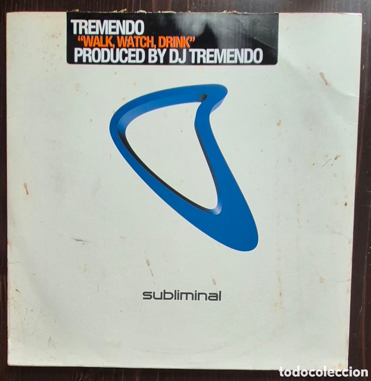 Discos de vinilo: MAXI - TREMENDO - WALK, WATCH, DRINK - 2003 USA (HOUSE)