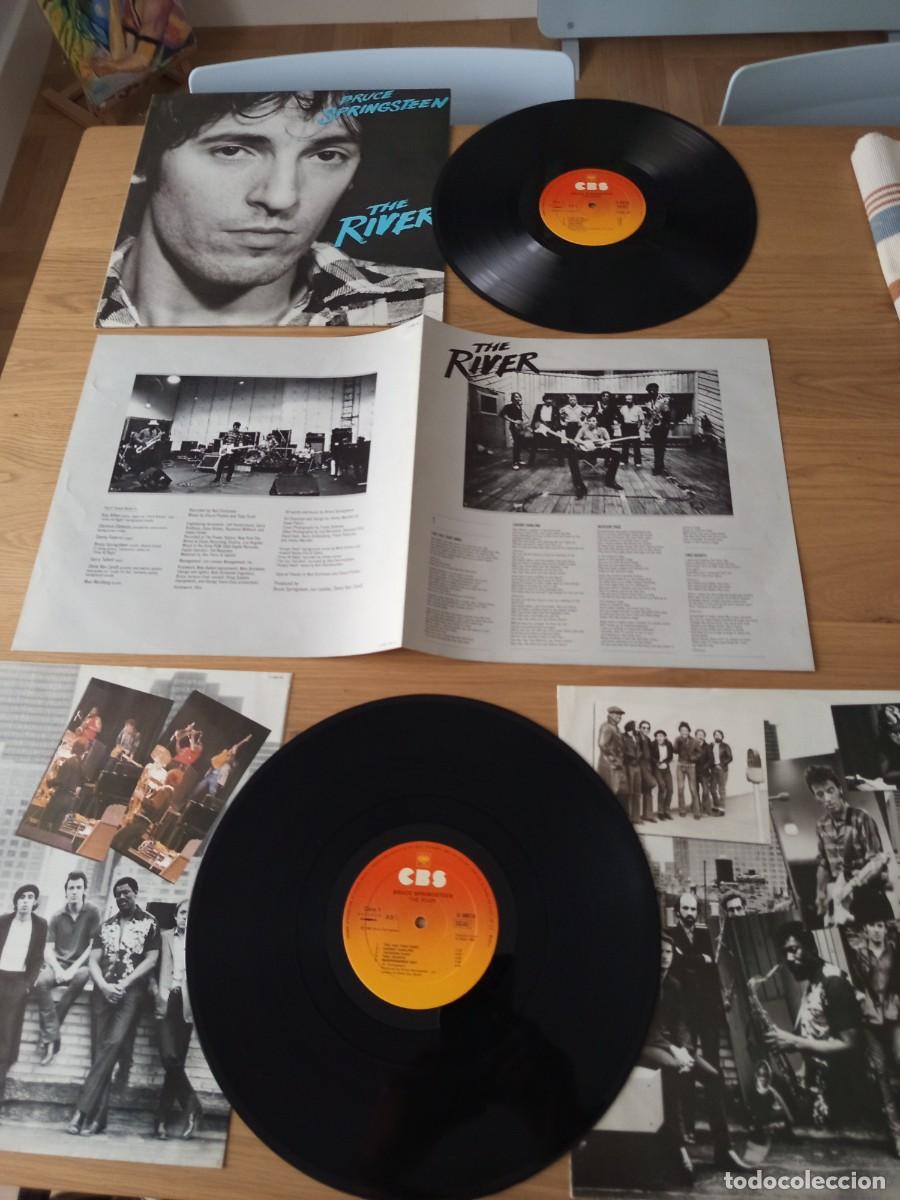 Discos de vinilo: GENIAL DOBLE LP, BRUCE SPRINGSTEEN / THE RIVER / CBS 7464 36854 / A&Ntilde;O 1980 - COMPLETO CON ENCARTES
