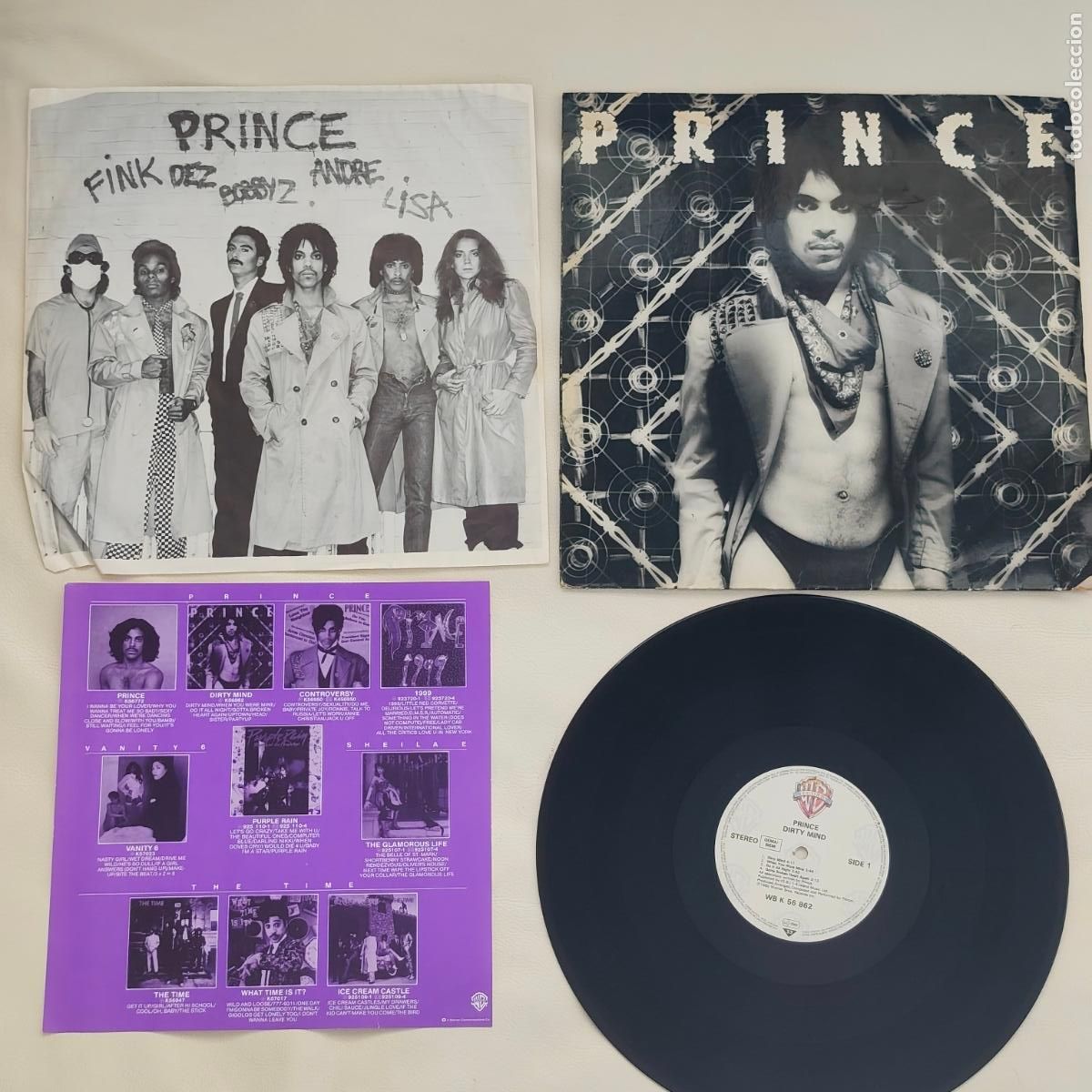 Discos de vinilo: PRINCE - DIRTY MIND 1980 - GERMANY LP 33 WARNER BROS RECORDS