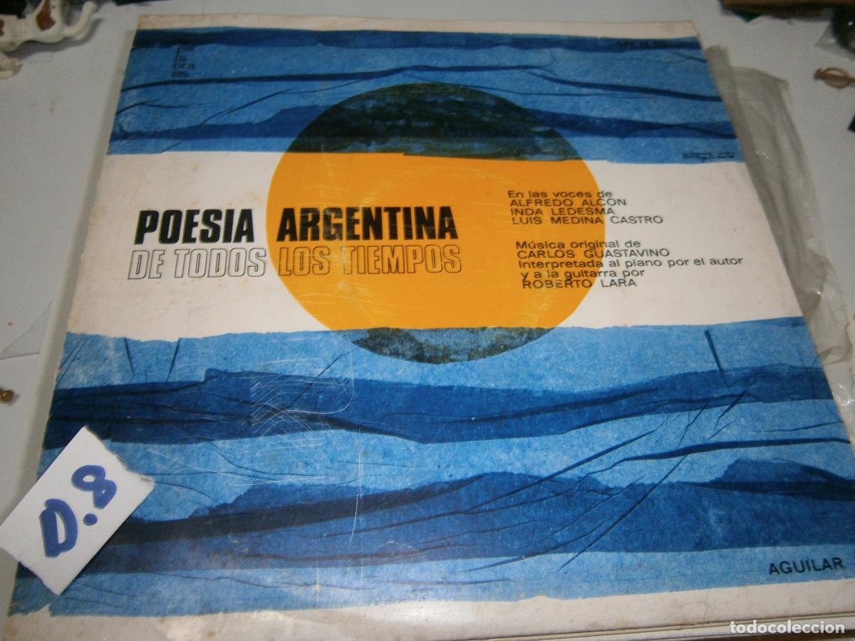 Discos de vinilo: ANTIGUO DISCO LP - POESIA ARGENTINA DE TODOS LOS TIEMPOS