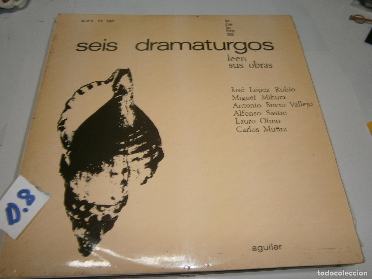 Discos de vinilo: ANTIGUO DISCO LP - SEIS DRAMATURGOS