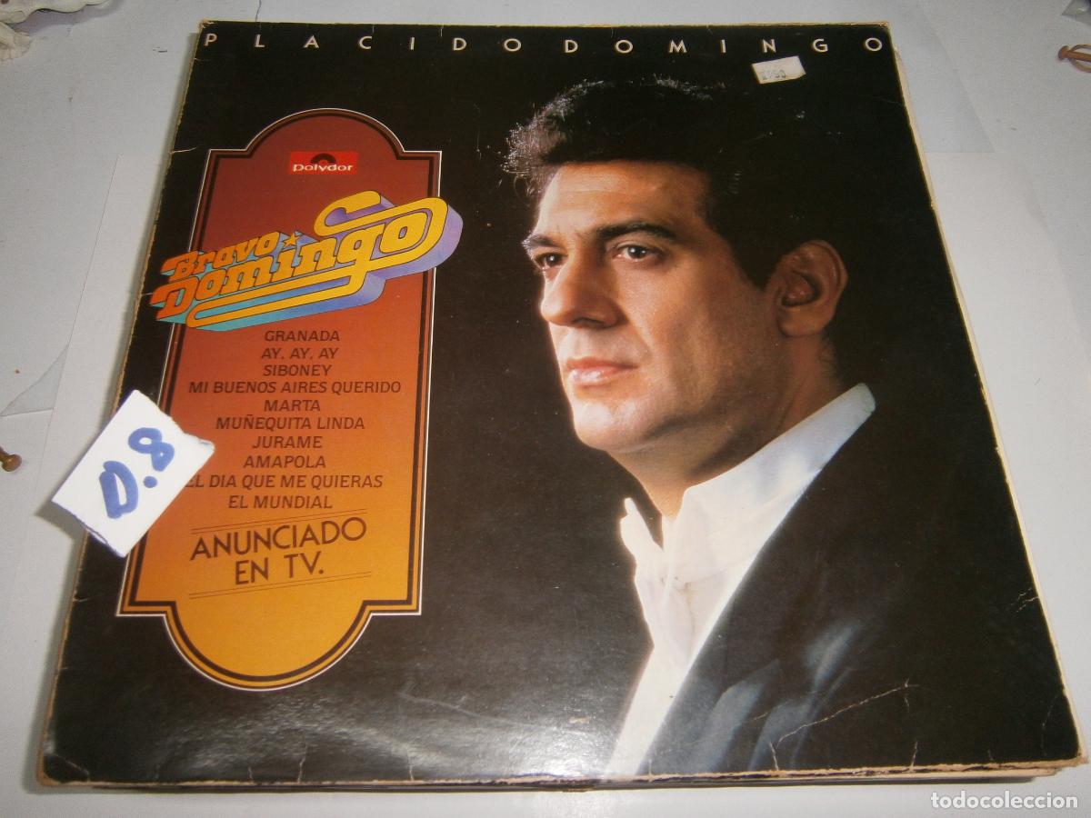 Discos de vinilo: ANTIGUO DISCO LP - BRAVO DOMINGO - Foto 1