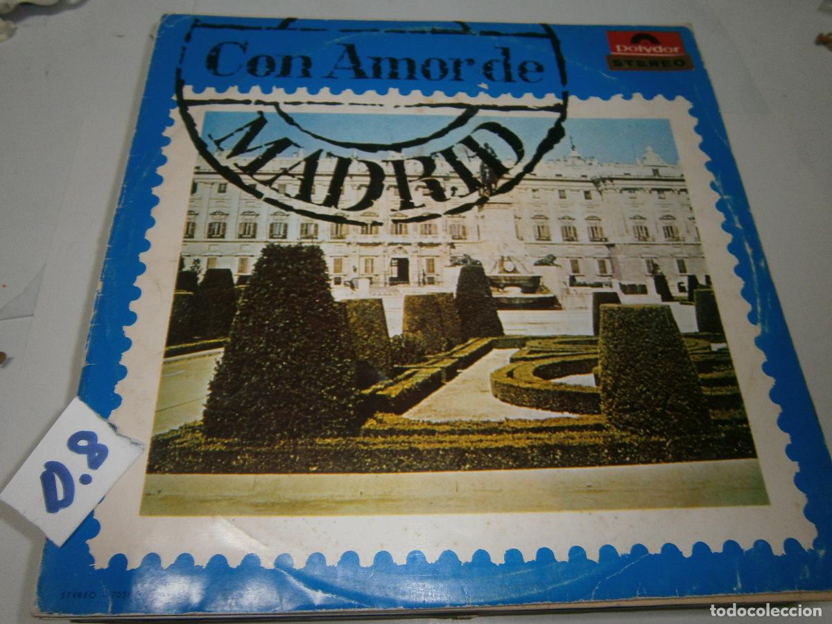 Discos de vinilo: ANTIGUO DISCO LP - CON AMOR DE MADRID - Foto 1
