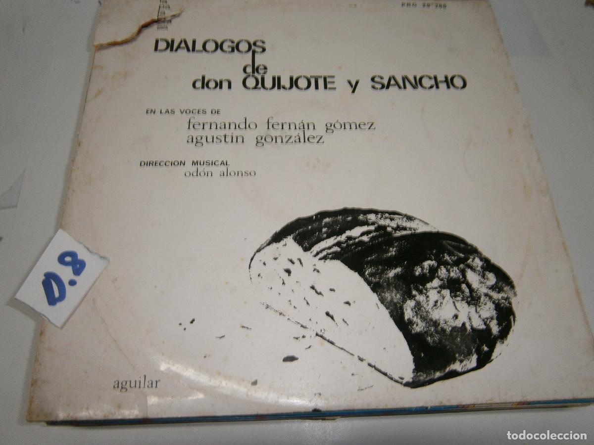 Discos de vinilo: ANTIGUO DISCO LP - DIALOGOS DE DON QUIJOTE Y SANCHO