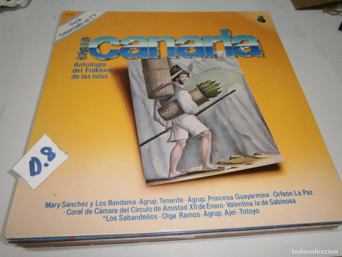 Discos de vinilo: ANTIGUO DISCO LP - TIERRA CANARIA