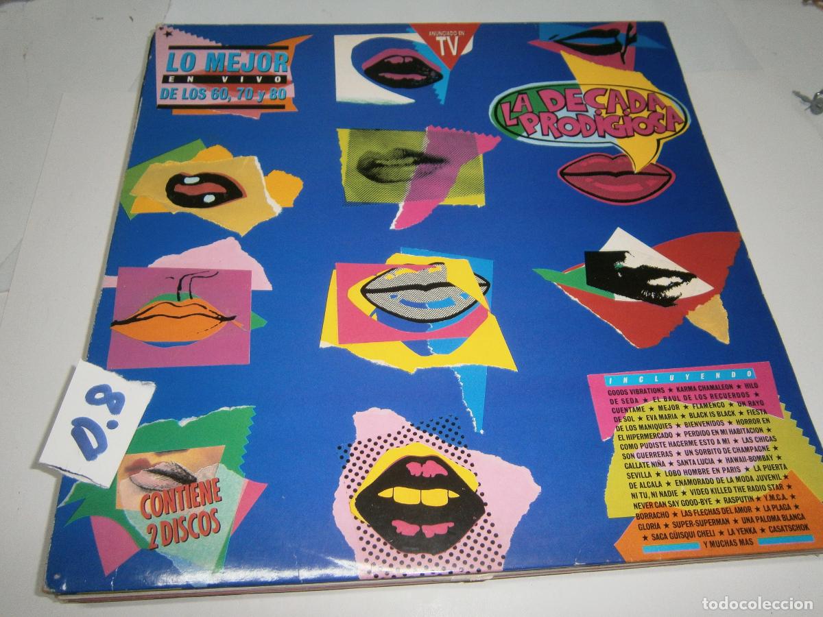 Discos de vinilo: ANTIGUO DISCO LP - LA DECADA PRODIGIOSA - Foto 1