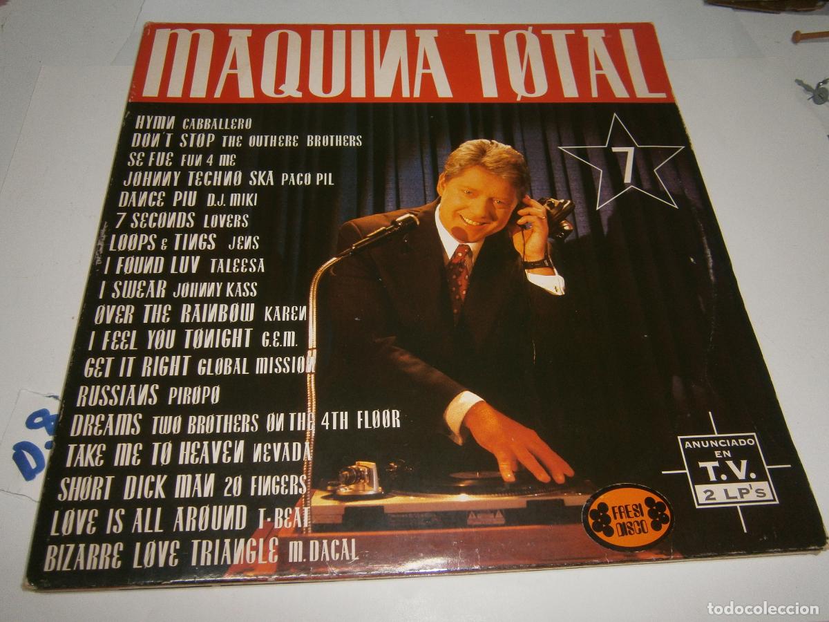 Discos de vinilo: ANTIGUO DISCO LP - MAQUINA TOTAL 7 - Foto 1