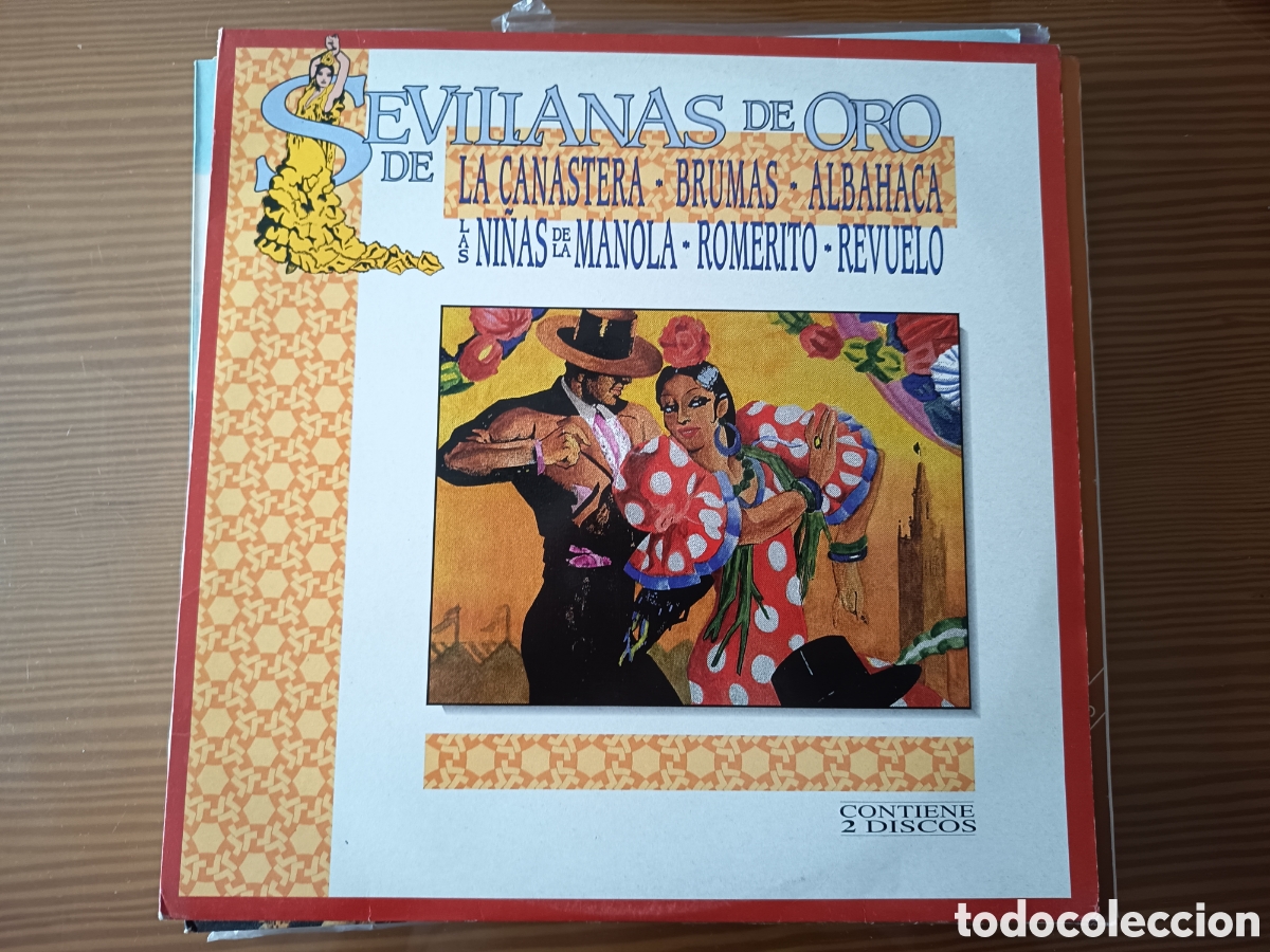 Discos de vinilo: Disco vinilo LP de SEVILLANAS DE ORO
