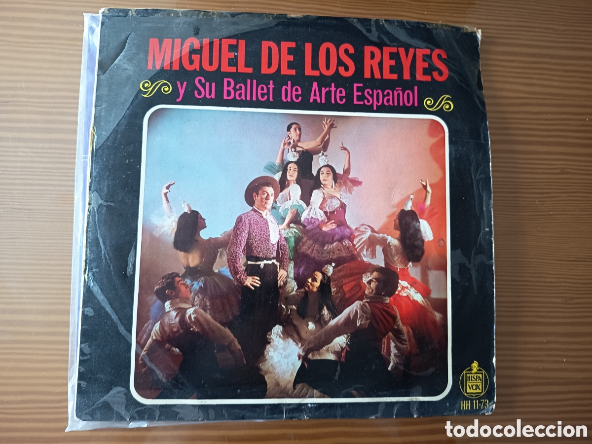 Discos de vinilo: Disco vinilo LP de MIGUEL DE LOS R&Iacute;OS Y SU BALLET DE ARTE ESPA&Ntilde;OL