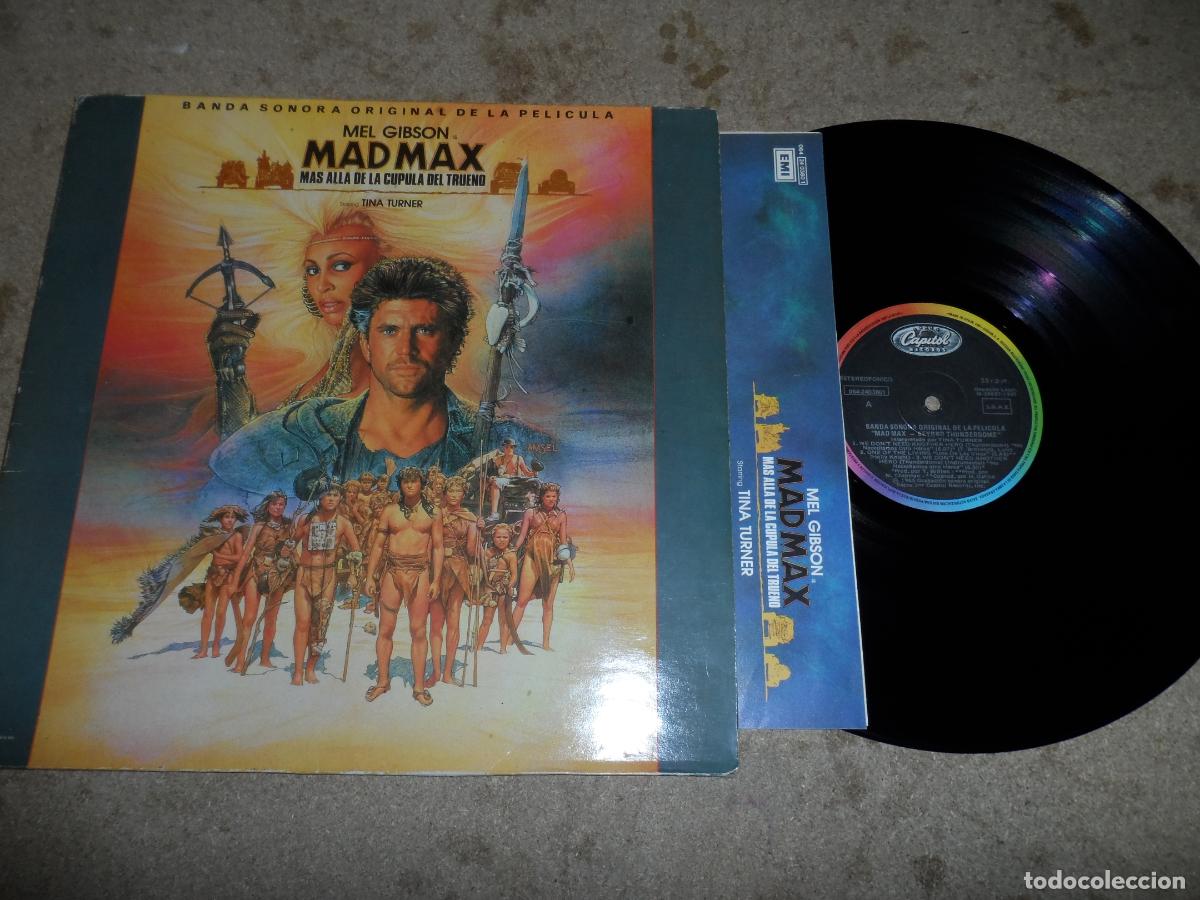 Discos de vinilo: Mad Max - Mas Alla De La Cupula Del Trueno = Beyond Thunderdome BSO (SPAIN 1985)