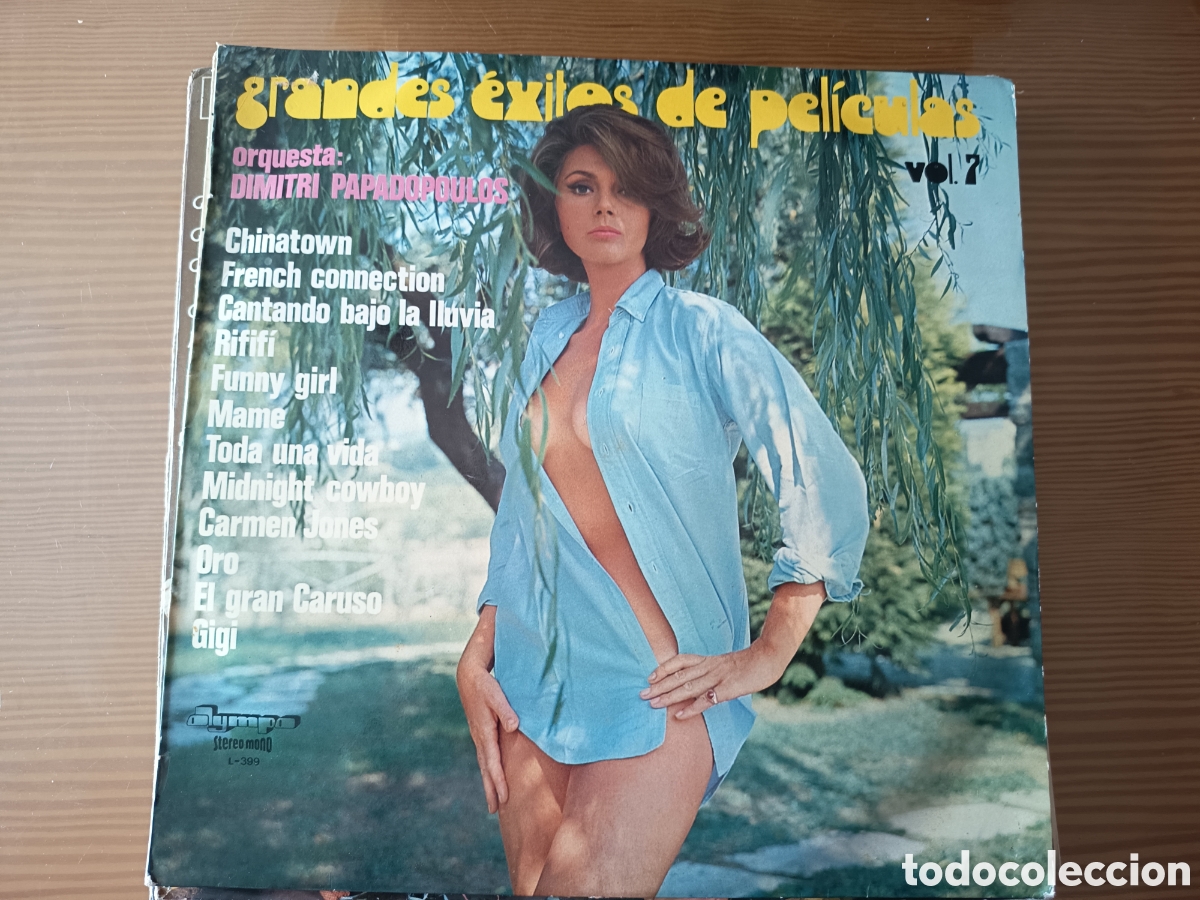 Discos de vinilo: Disco vinilo LP de GRANDES &Eacute;XITOS DE PEL&Iacute;CULAS