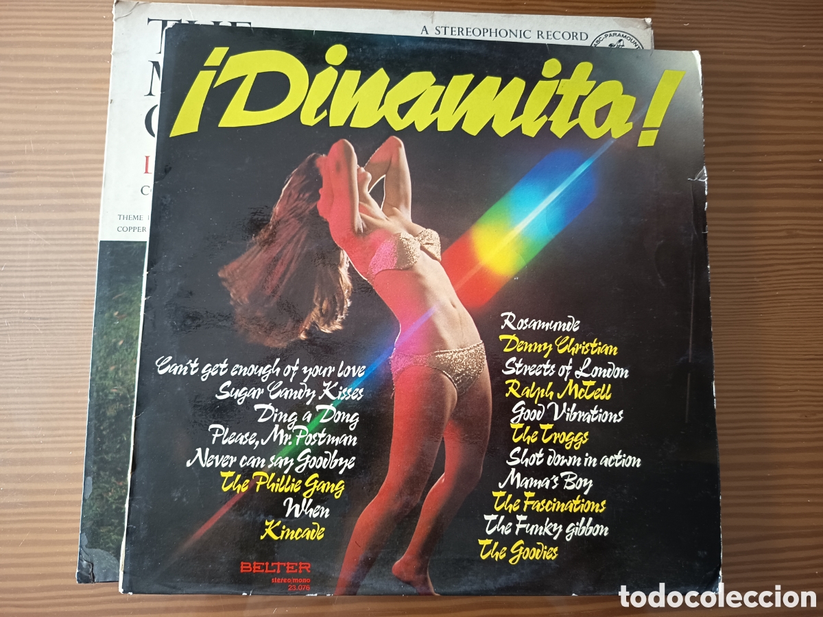 Discos de vinilo: Disco vinilo LP recopilatorio DINAMITA