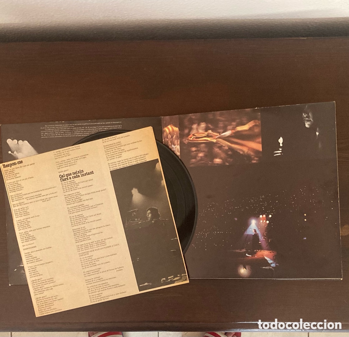 Discos de vinilo: Lote 3 LP vinilo Llu&iacute;s Llach - Foto 9