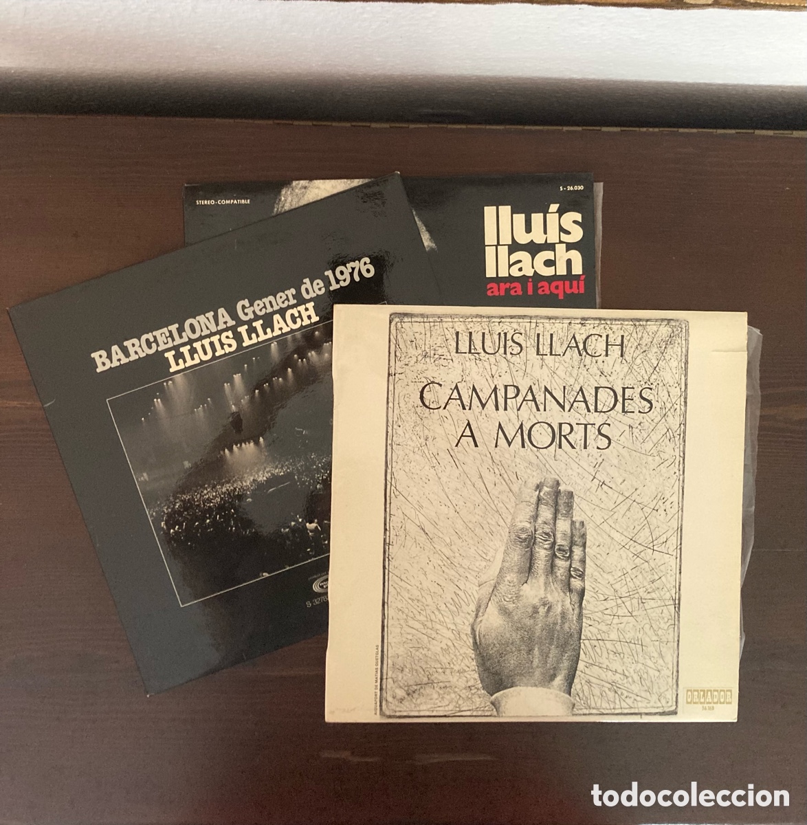 Discos de vinilo: Lote 3 LP vinilo Llu&iacute;s Llach