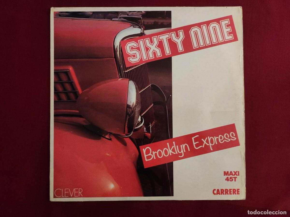 Discos de vinilo: Vinilo Maxi Single &rdquo;Sixty Nine&rdquo; Brooklyn Express &ndash; Italo Disco Funk (Carrere, 1981)