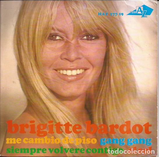 Discos de vinilo: EP BRIGITTE BARDOT ME CAMBIO DE PISO HISPAVOX 277-10 SPAIN 1966