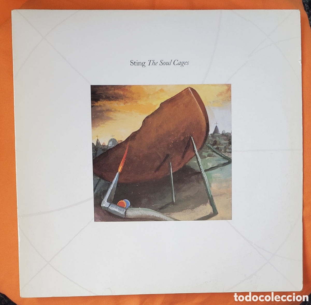 Discos de vinilo: VINILO/DISCO STING.SOUL CAGES.1991.
