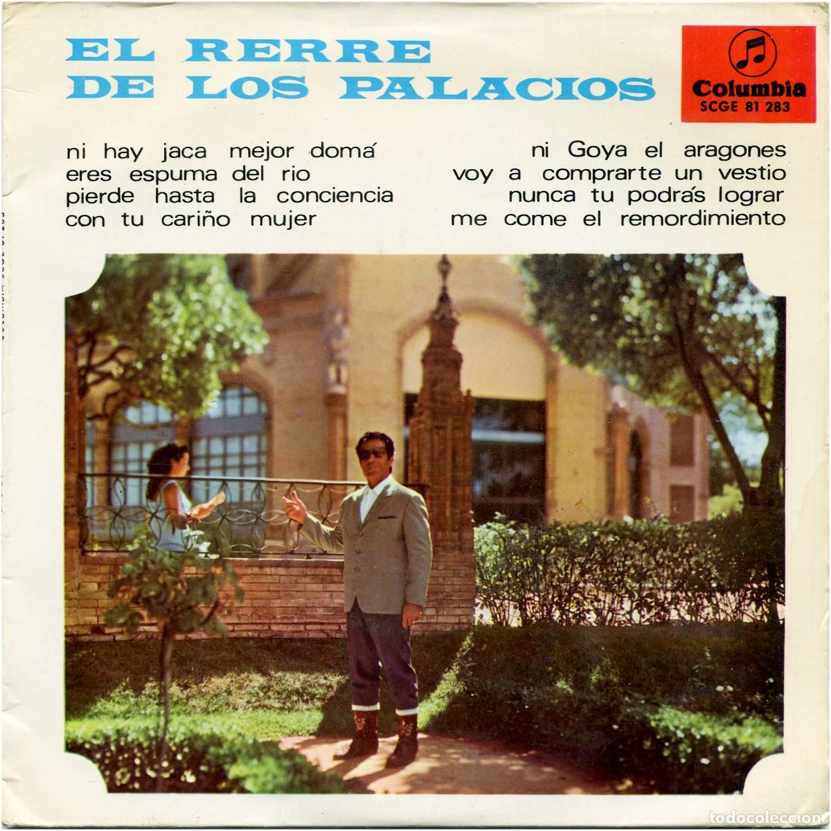 Discos de vinilo: El Rerre de los Palacios - Ni hay jaca mejor dom&aacute;... - EP Spain 1967 - Columbia - VG+/VG+