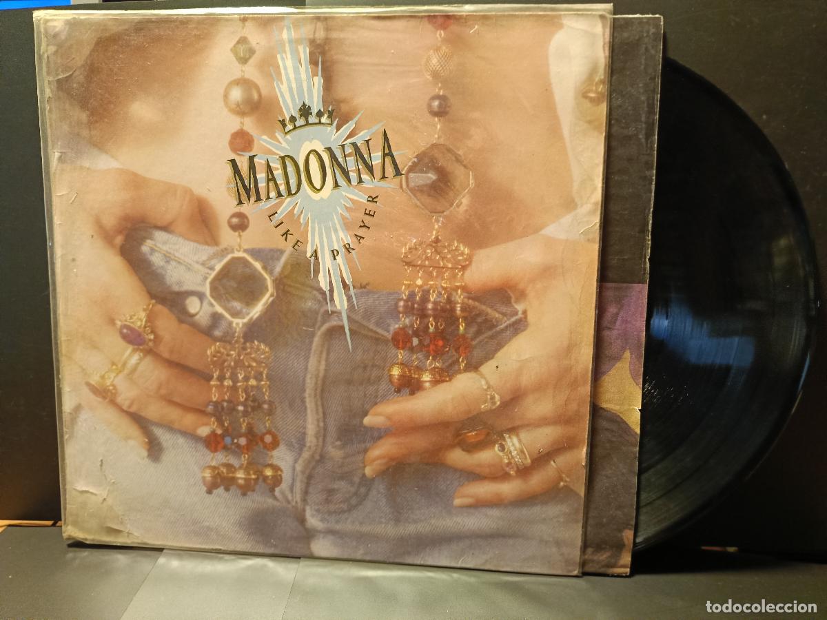Discos de vinilo: MADONNA Like a prayer LP 1989 Sire pepeto