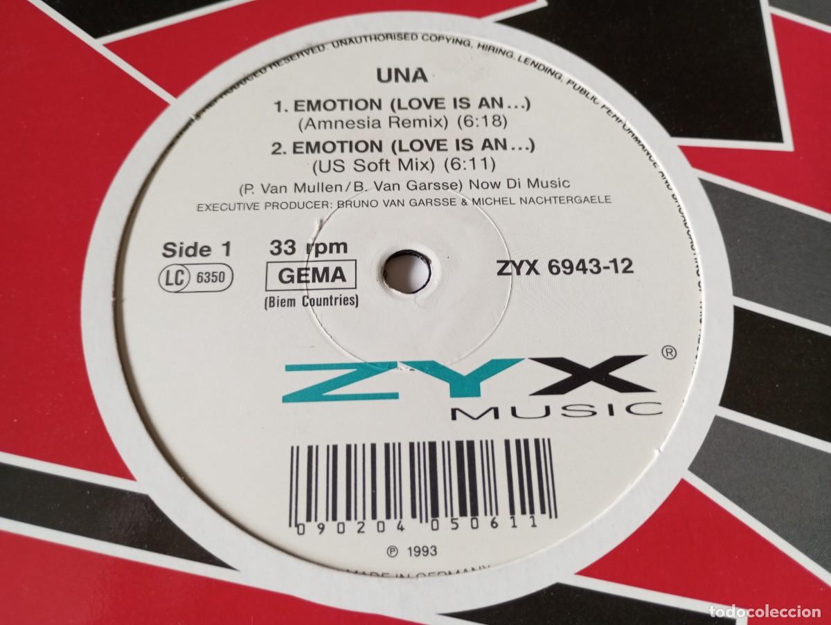 Discos de vinilo: U.N.A. &ndash; Emotion (Love Is An...) - 1993