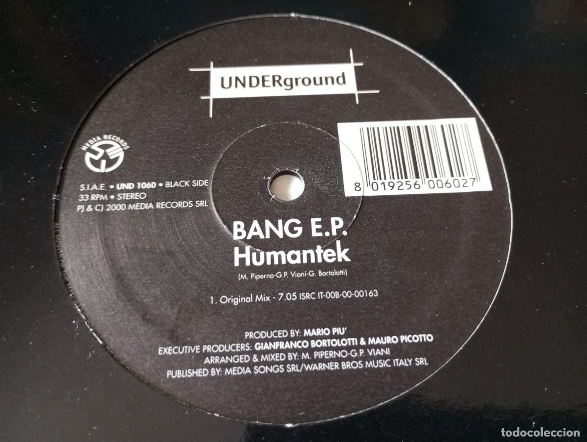 Discos de vinilo: Bang E.P. &ndash; Humantek / Wax - 2000