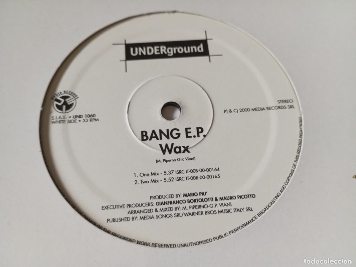 Discos de vinilo: Bang E.P. &ndash; Humantek / Wax - 2000 - Foto 2