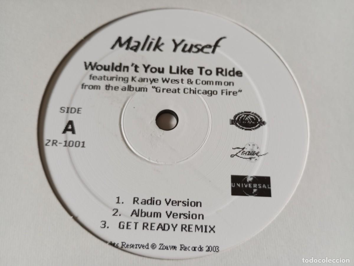 Discos de vinilo: Malik Yusef &ndash; Wouldn't You Like To Ride - 2003