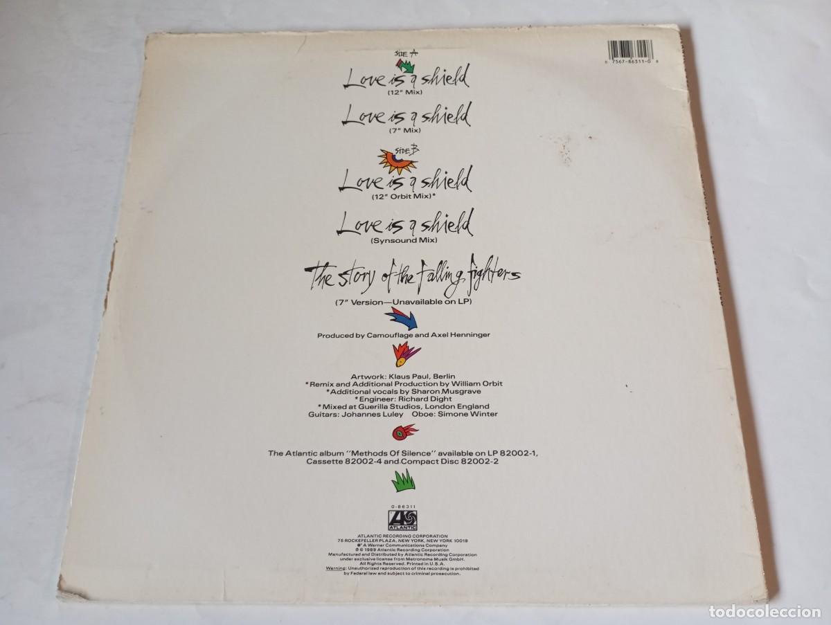 Discos de vinilo: Camouflage &ndash; Love Is A Shield - 1989 - Foto 2