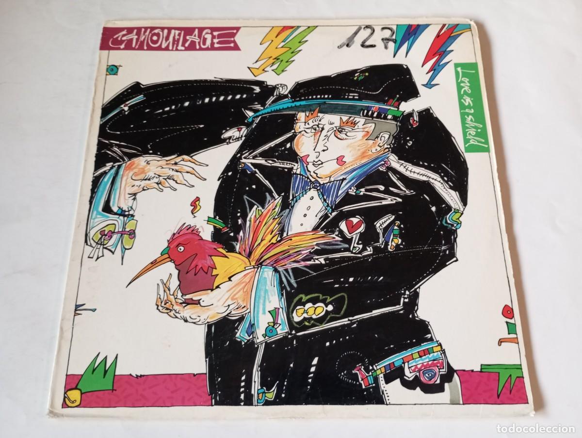 Discos de vinilo: Camouflage &ndash; Love Is A Shield - 1989 - Foto 1