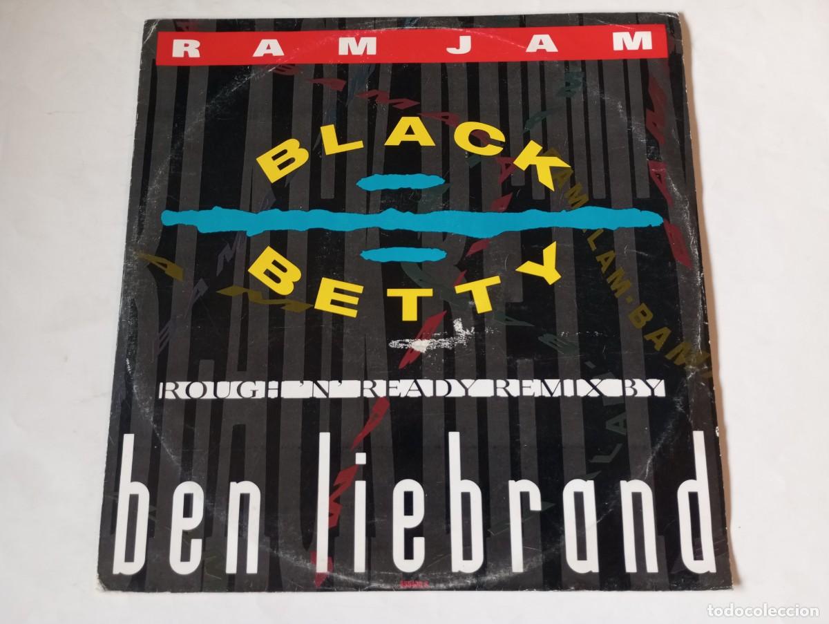 Discos de vinilo: Ram Jam &ndash; Black Betty (Rough 'N' Ready Remix) - 1990