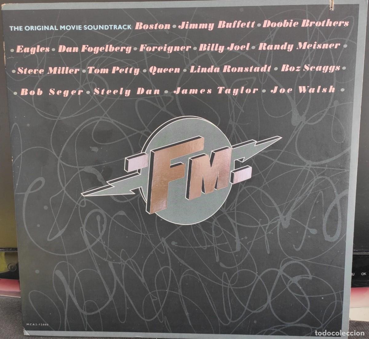 Discos de vinilo: B.S.O. FM (2LP, 1978) MCA Records MCA 2-12000 | Edic. USA Gatefold - CON P&Oacute;STER - NM/NM