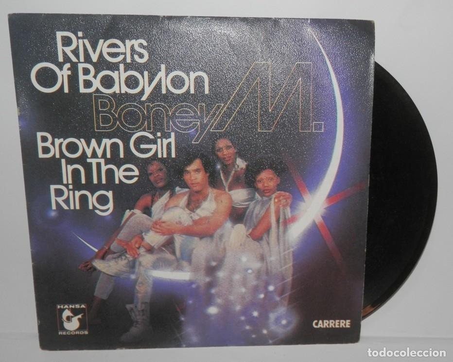 Discos de vinilo: DISCO SINGLE DE VINILO DEL GRUPO BONEY M. - Foto 1