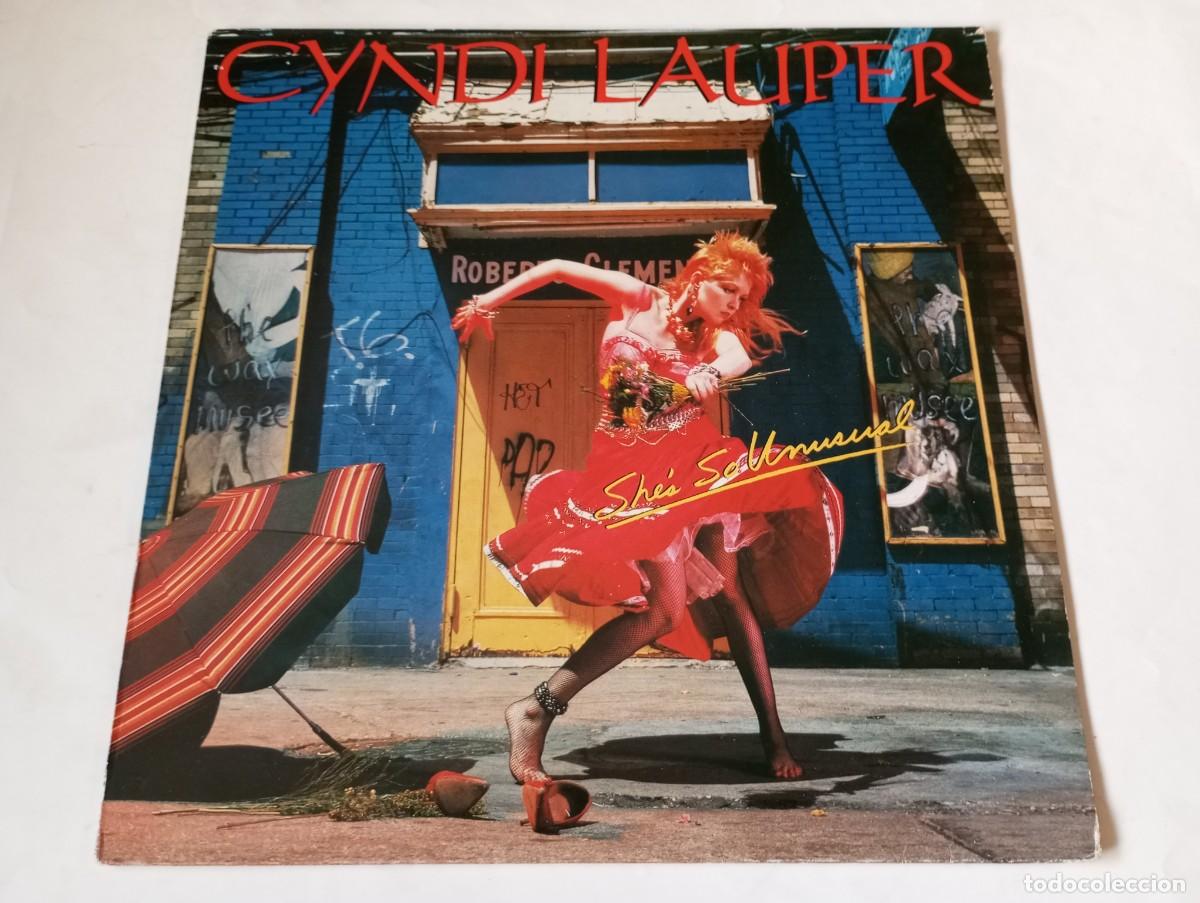 Discos de vinilo: Cyndi Lauper &ndash; She's So Unusual - 1983 - LP