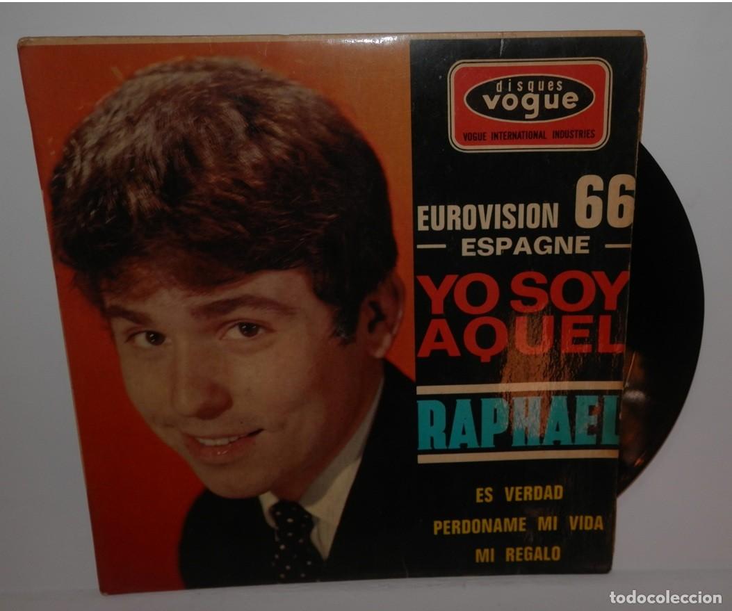Discos de vinilo: DISCO SINGLE DE VINILO DE RAPHAEL - Foto 1