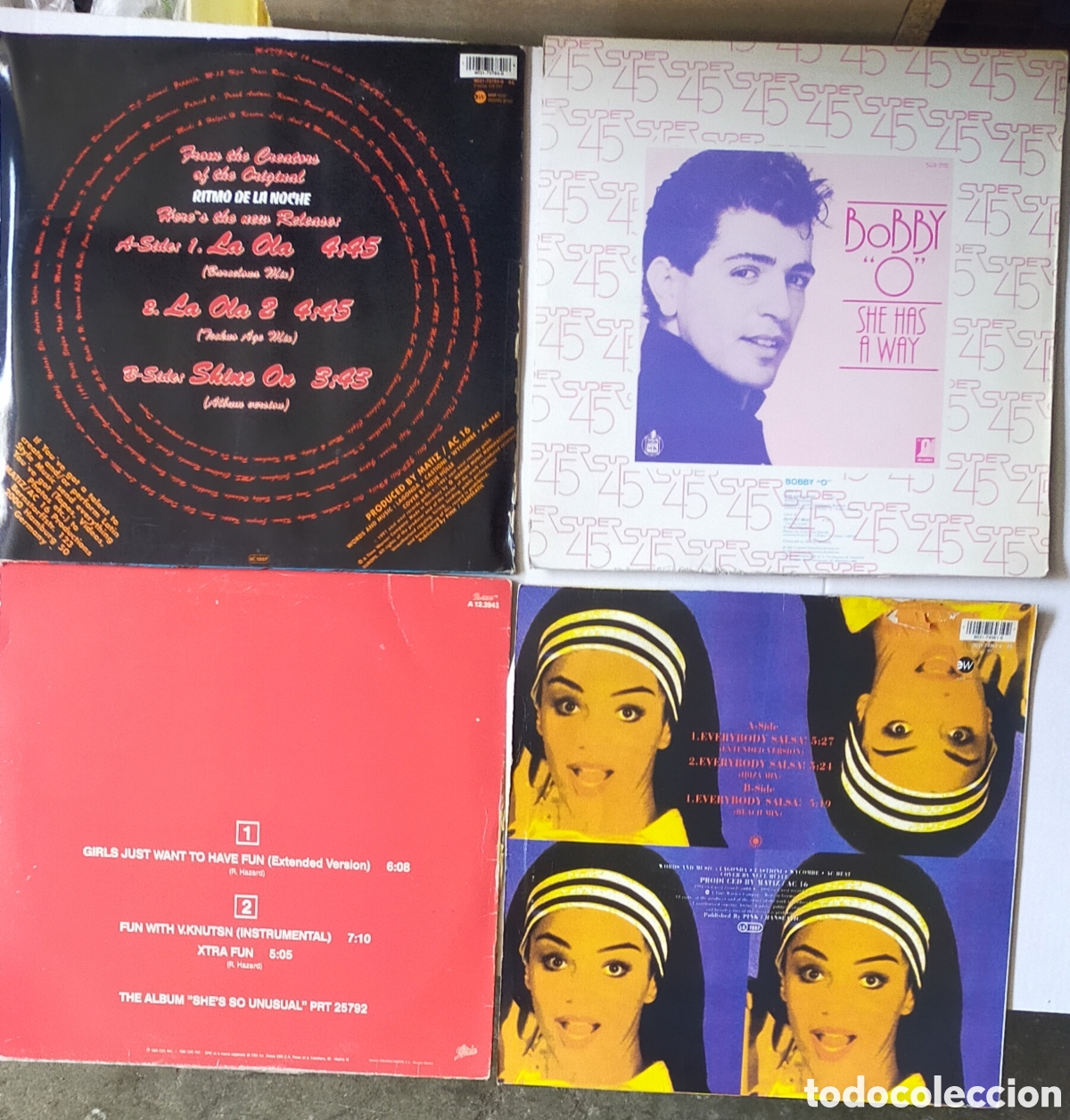 Discos de vinilo: 4 Maxi singles variados - Foto 2