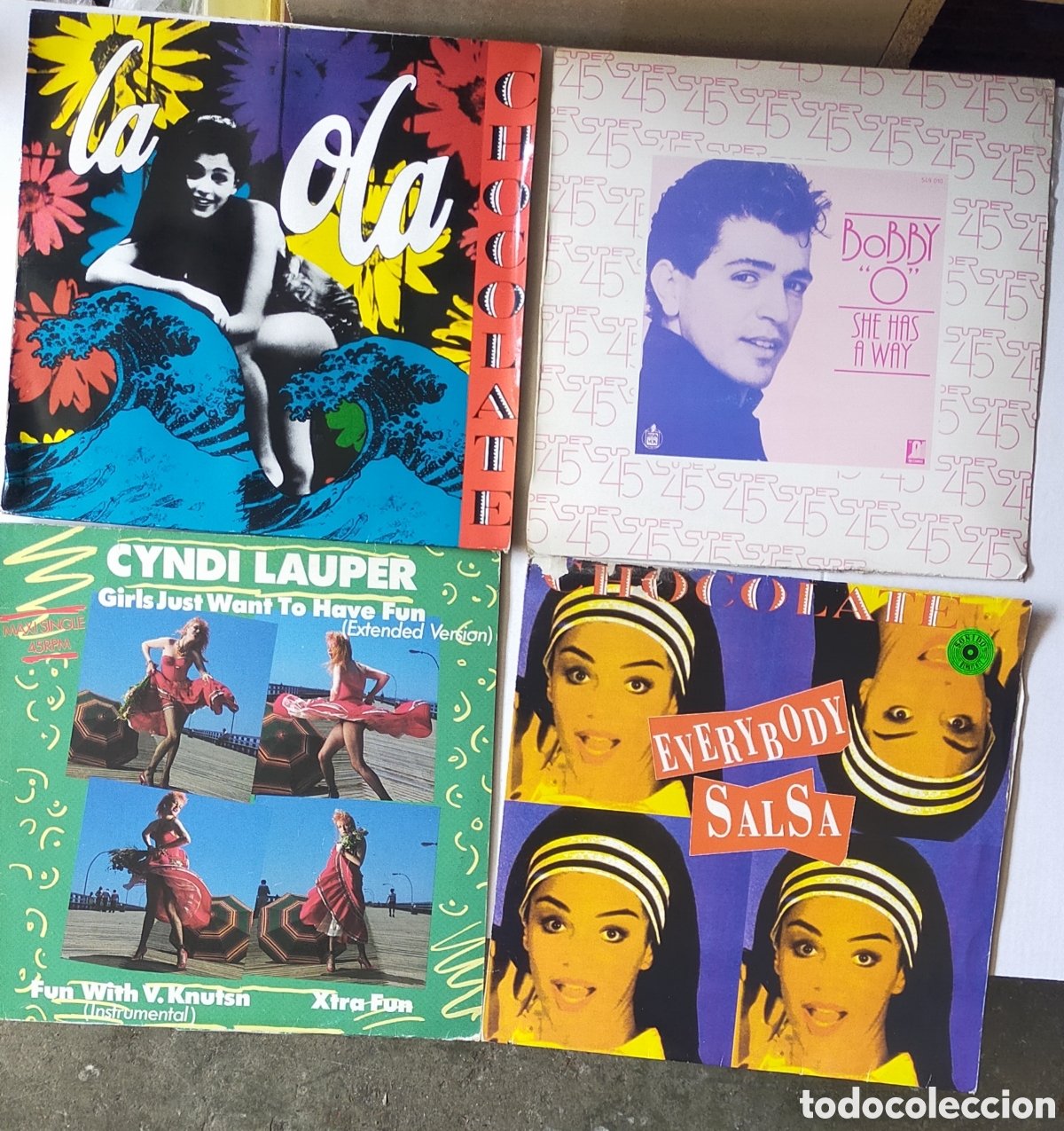 Discos de vinilo: 4 Maxi singles variados - Foto 1