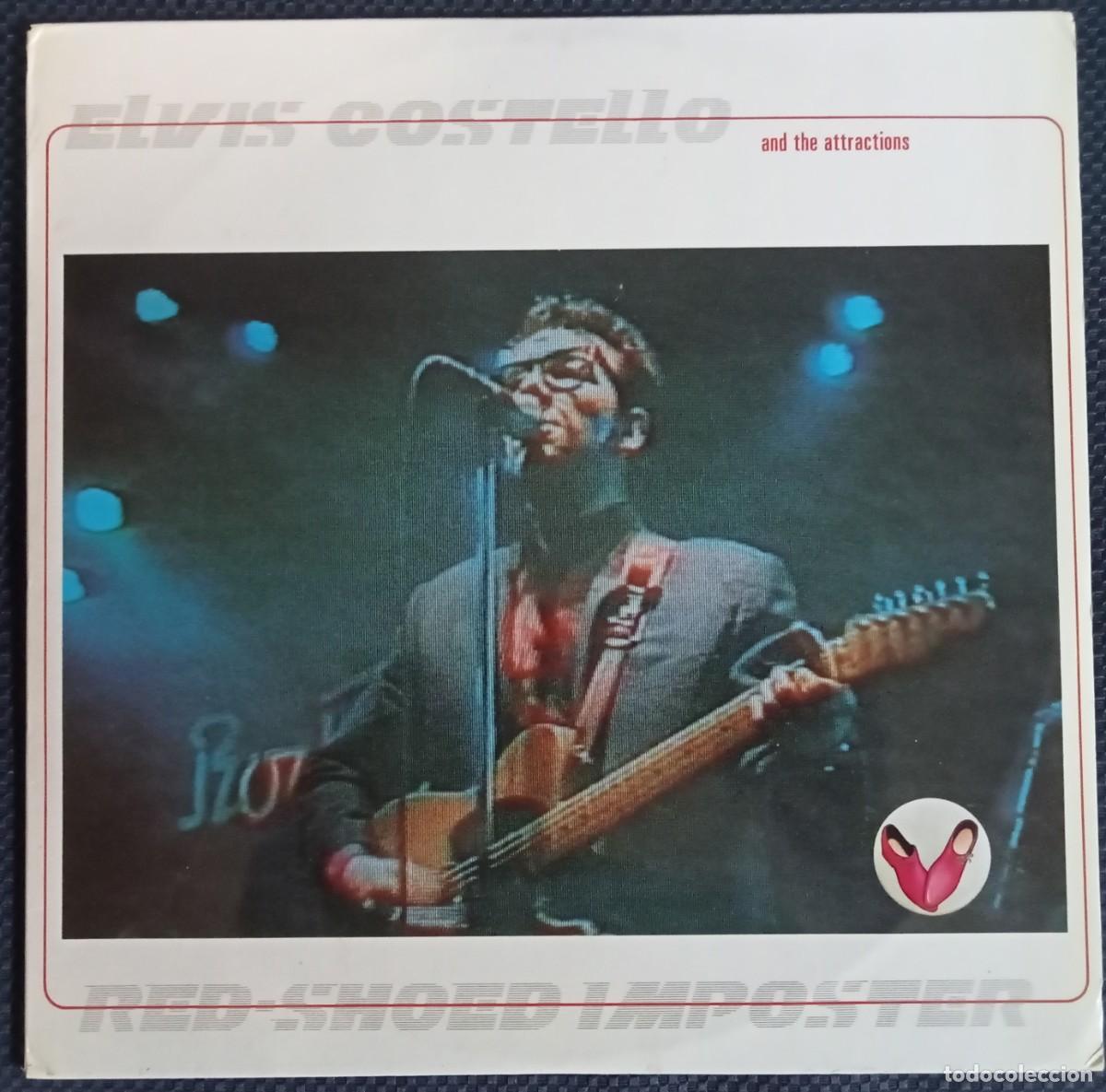 Discos de vinilo: Elvis Costello - Red Shoed Imposter 2lp live in 1980/83, european pressing htf!!!