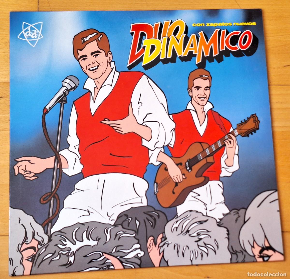 Discos de vinilo: DUO DINAMICO CON ZAPATOS NUEVOS - DISCO VINILO DOBLE LP - A&Ntilde;O 1989 - PERFECTO ESTADO