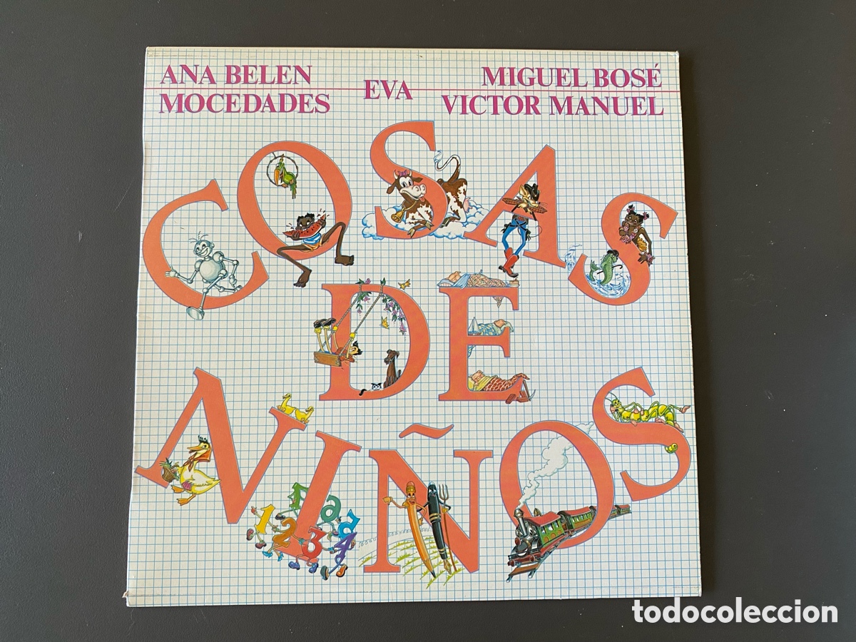 Discos de vinilo: LP Vinilo Cosas de Ni&ntilde;os - Varios Artistas (Bos&eacute;, Ana Bel&eacute;n, Mocedades) - CBS 1980 Original