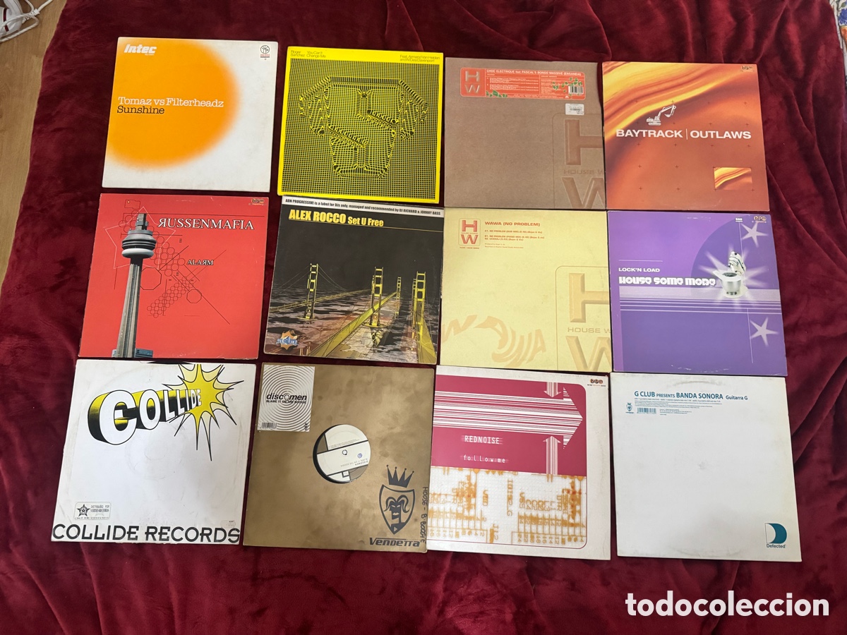 Discos de vinilo: 30 discos discoteca dj electr&oacute;nico dance house techno trance - Foto 3