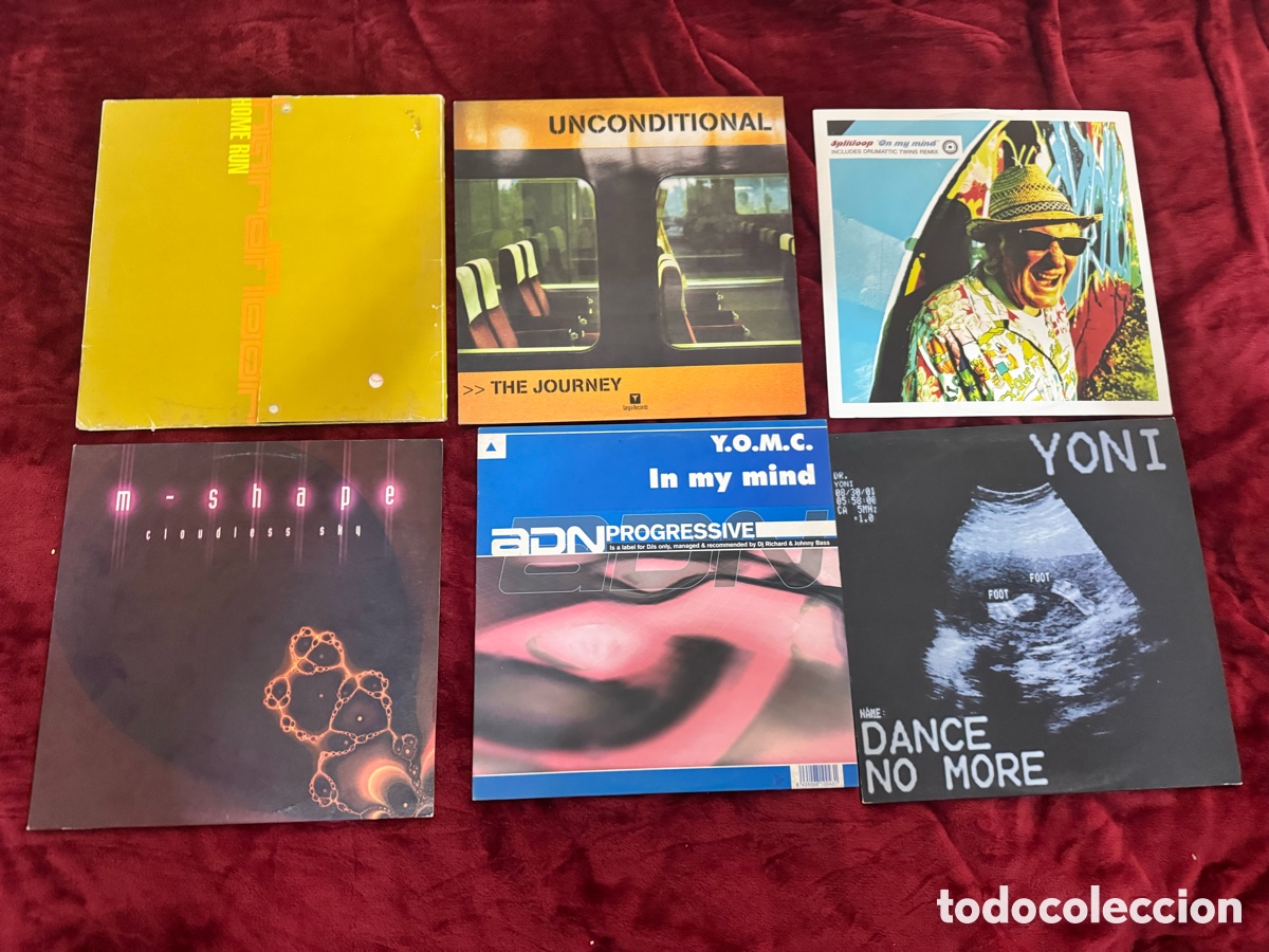 Discos de vinilo: 30 discos discoteca dj electr&oacute;nico dance house techno trance