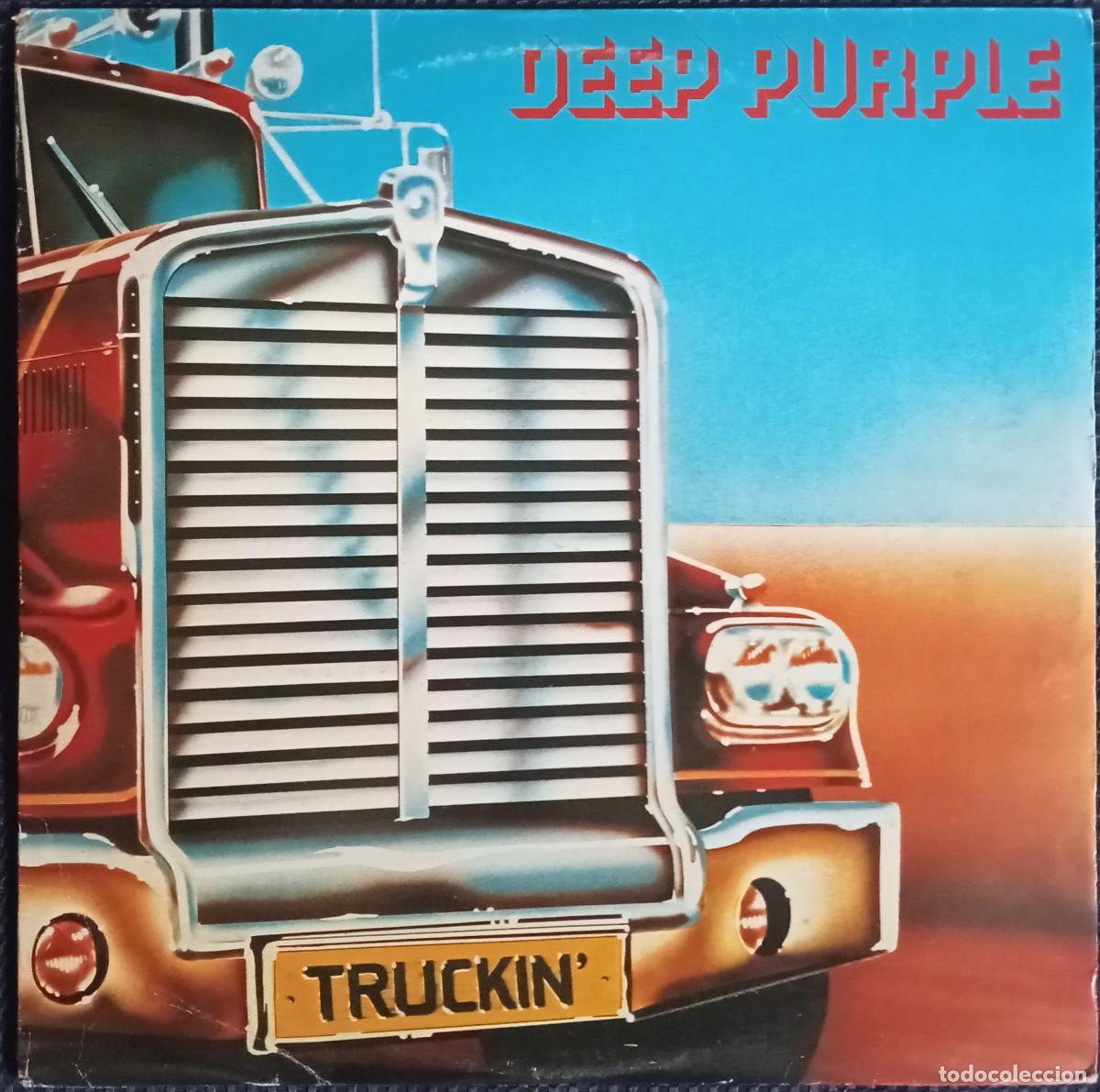 Discos de vinilo: Deep Purple - Truckin' 2lp live in Swerige i 1973, european pressing black vinyl htf!!!