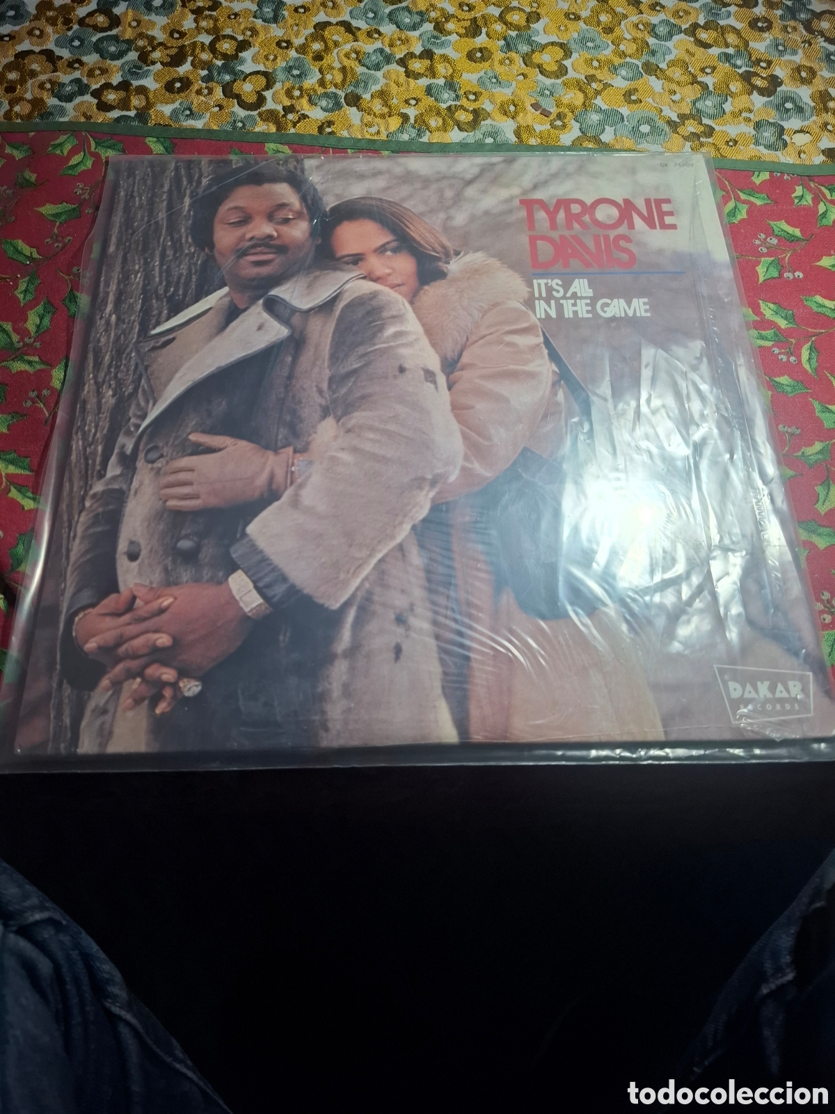 Discos de vinilo: Tyrone Davis It&rdquo;s all in the game