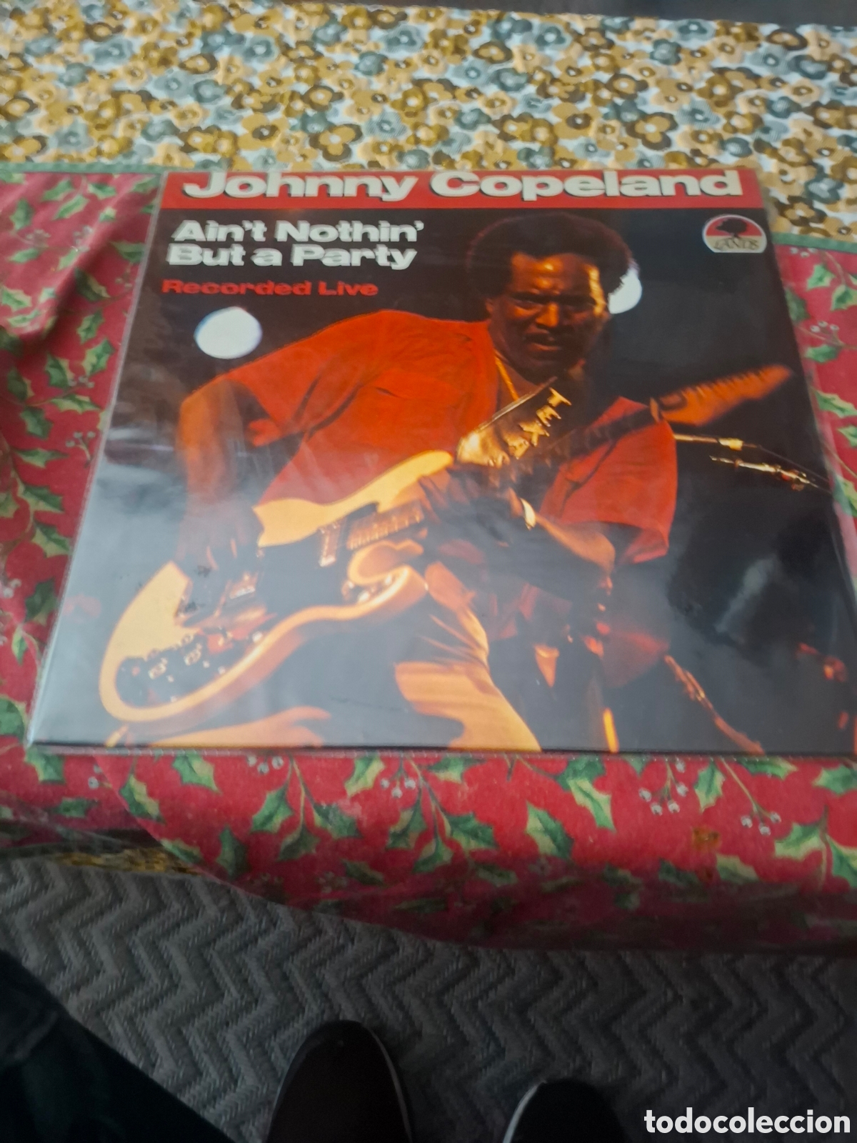 Discos de vinilo: Johnny Copeland Aint Nothin But A Party Recorded Live