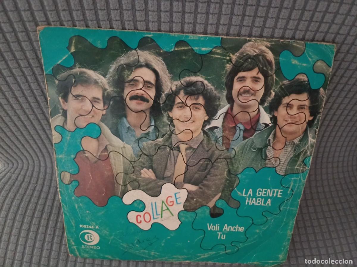 Discos de vinilo: Single Collage - La gente habla / Voli Anche Tu
